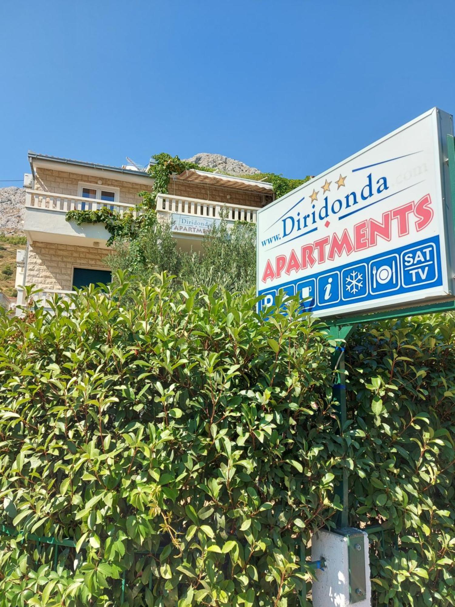 Apartments Diridonda Омиш Номер фото